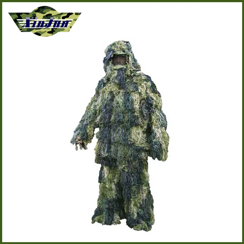 Hunting Ghillie Suit 3D Bionic Birdwatching Photograph Jungle Camouflage Suit CS Army Military Tactical Hunting Clothes Hunting Ghillie Suit 3D Bionic Birdwatching Photograph Jungle Camouflage Suit CS Army Military Tactical Hunting Clothes
