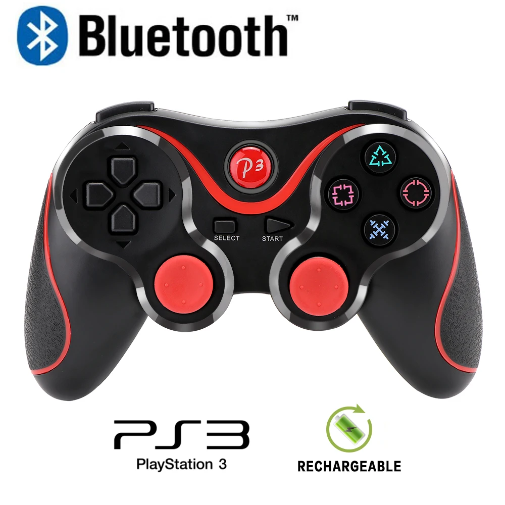 FORNORM беспроводной Bluetooth геймпад контроллер для PS3 контроллер двойной вибрации джойстик геймпад Playstation 3 датчик движения