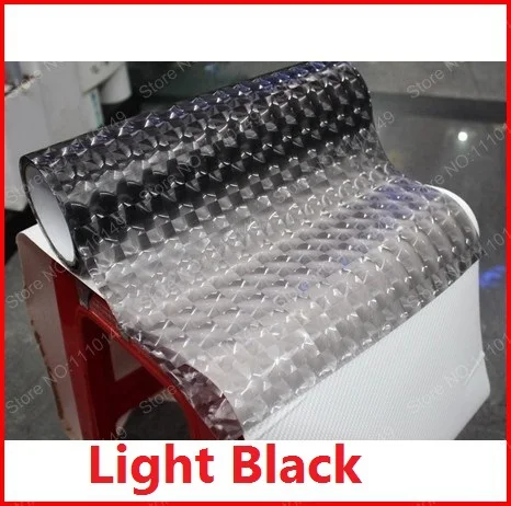 

Light Black 30cm x 2m 3D Cat Eye HeadLight Taillight Tint Vinyl Film ,HeadLight Taillight Car Sticker - 12 color Free Shipping