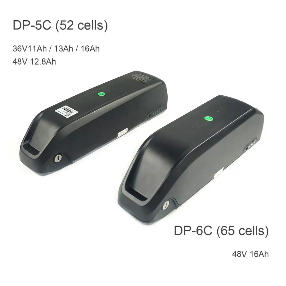 Excellent Okfeet Bafang Battery 36V 48V DP-5C DP-6C Battery Polly 48V 12Ah 13Ah 16Ah Ebike Cycling Lithium Battery With  Charger 1