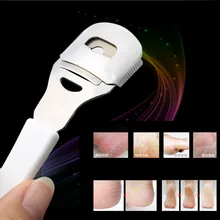 1 Набор для ухода за ногами, педикюрная машина из нержавеющей стали, резак для удаления кутикулы, профессиональная Бритва для удаления омертвевшей кожи