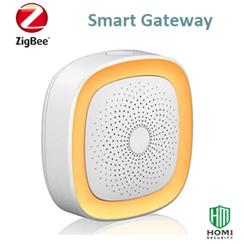 

wireless IOS Android APP control Zigbee smart home alarm system gateway devices control central host hub