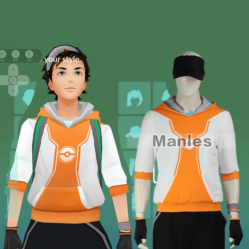 Anime Pokemon Go Costume Pocket Monster Trainer Yellow Hoodie Pokemon Go Team Suit Halloween Cosplay Costume Male Game Costume Anime Pokemon Go Costume Pocket Monster Trainer Yellow Hoodie Pokemon Go Team Suit Halloween Cosplay Costume Male Game Costume