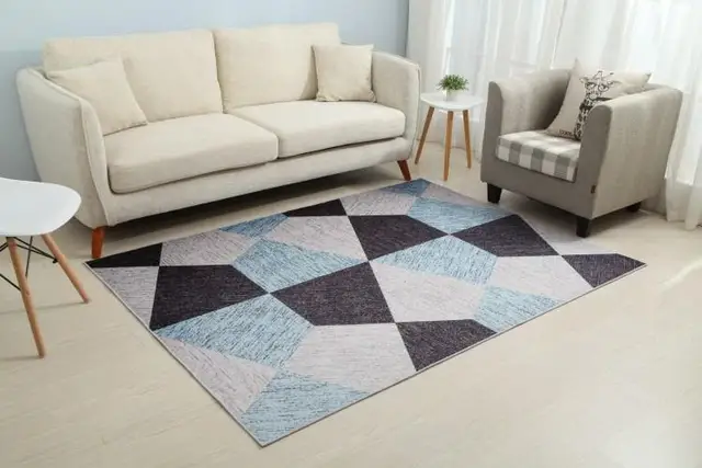 Geometric Modern Soft Nordic Carpets For Living Room Anti Slip Antifouling Area Rug In Bedroom Parlor Factory Direct Supply LJ-20
