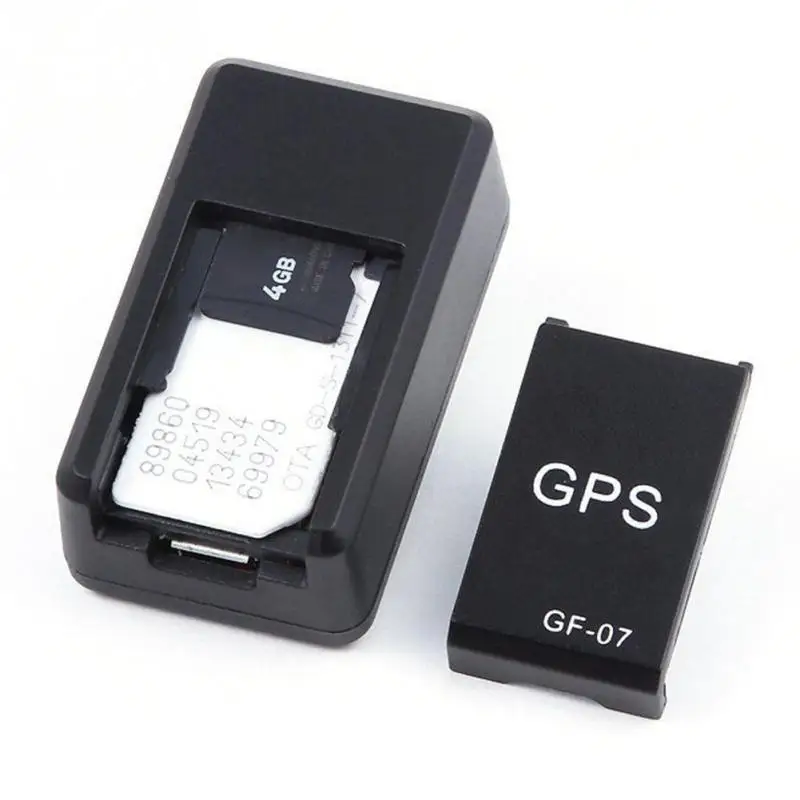 Мини Автомобильный gps трекер Авто GF-07 магнитное устройство слежения для автомобиля/человека/собаки gps локатор