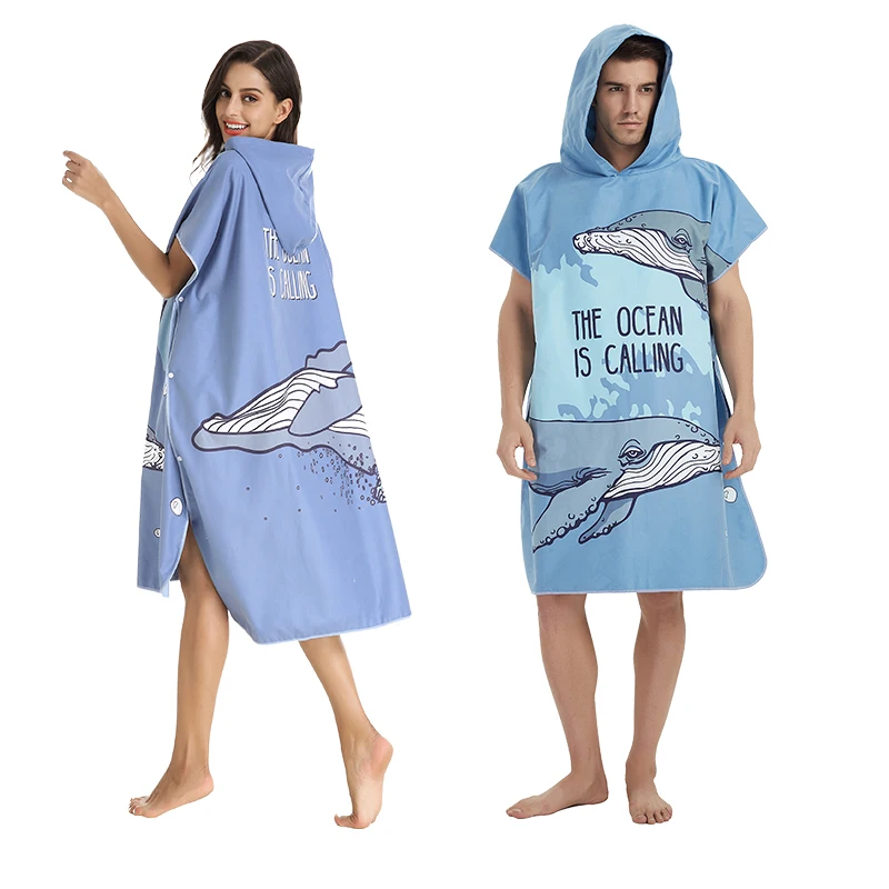 

Beach Surf Towel microfiber bathrobe Poncho Hooded washrag multicolor Absorbent Quick drying Easy for Changing Cloth brand