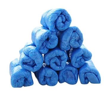

20PC One-time Waterproof Shoe Covers Rain Rubber Boot Shoe Protector Case Quality Plastic Disposable Overshoes Shoe Accessories