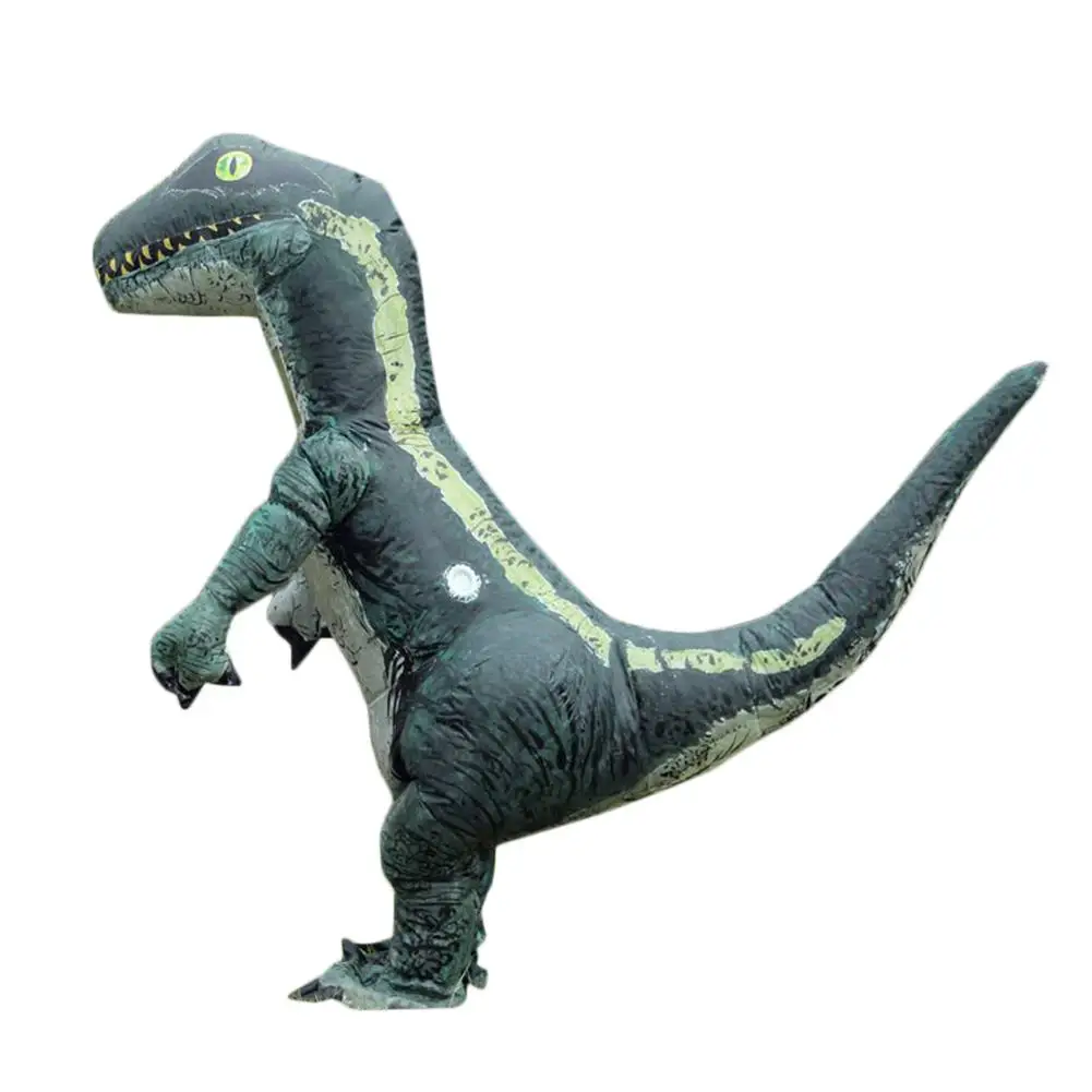 

Green Dinosaur Inflatable Clothes Party Performance Suit Inflatable Cosplay Clothing Performance Costumes Party Jumpsuit
