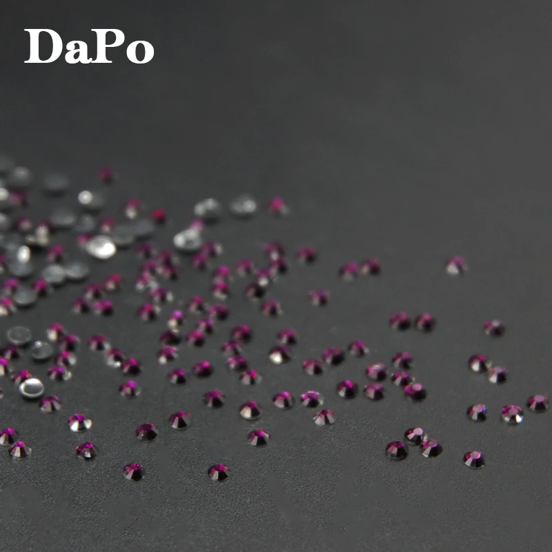 Free Shipping Ss6 2mm Grape Purple Color Acrylic Flat Back Ss6 2mm Grape Purple Color Acrylic Flat Back Rhinestone 10000pcs Bag Decoration Nail Art Rhinestones 8729 In From Home Garden On