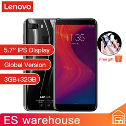 Оригинальный lenovo K5 Play 3 GB 32 GB 4G LTE мобильный телефон 5,7 ''ips Snapdragon MSM8937 OctaCore 13MP Камера 3000 мА батарея мобильного телефона