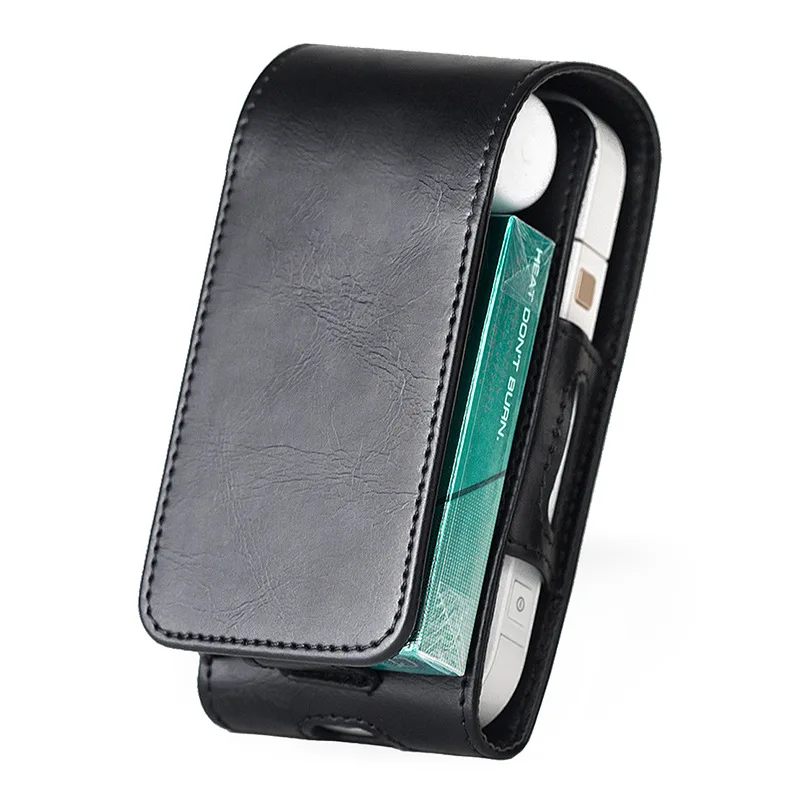 

PU Leather Case for iqos 2.4 plus II III Generation Universal e cigarette Black Blue Color Portable Protective Case Bag