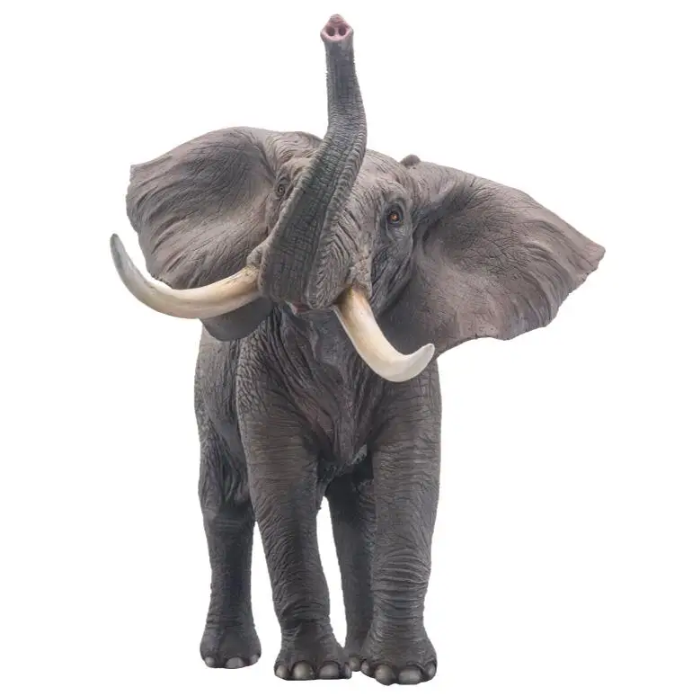PNSO большой размер фигура слона Классические игрушки для мальчиков детские модели животных без розничной коробки