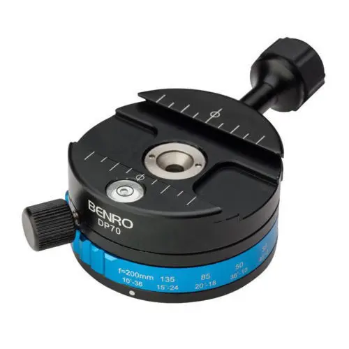 

Benro DP70 Panorama Panoramic Head w/ Preset Angles PC1 upgrade ArcaSwiss Clamp
