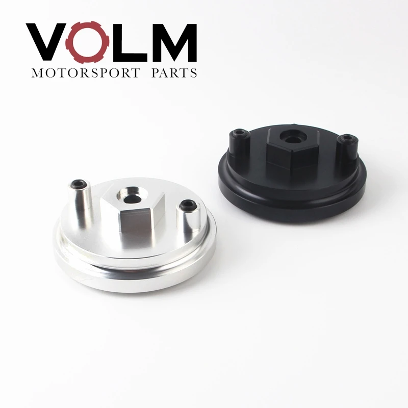 auto Aluminum oil filter adapter for oil pressure and oil temperature