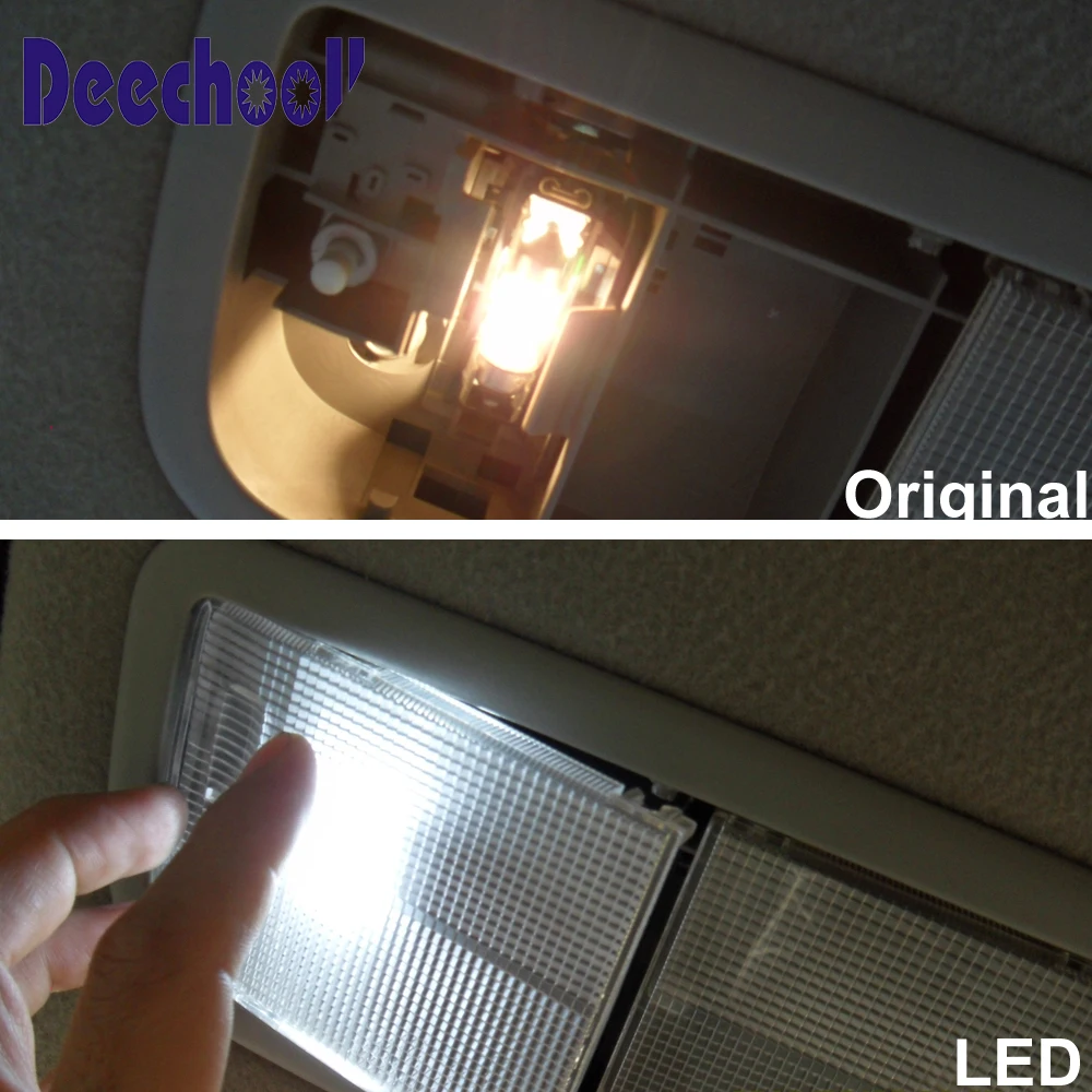 deechooll 22x LED Bulbs for Car Audi A4 B5 B6 B7 96-08,Canbus Auto Interior Light Bulb for Audi S4 RS4 B5 B6 B7 Dome Lights Lamp