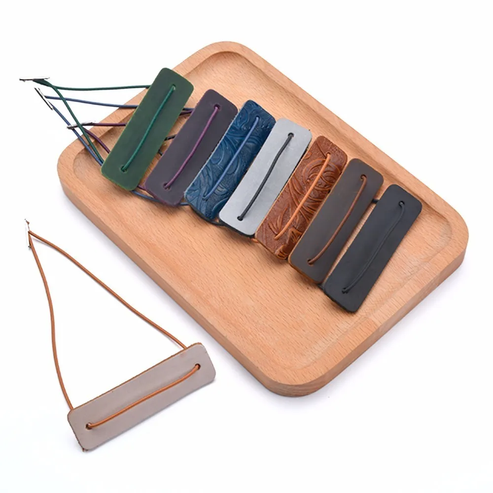 

Protective Leather Piece With Repair Rubber Band For Genuine Leather Notebook Handmade Travel Journal Accessories