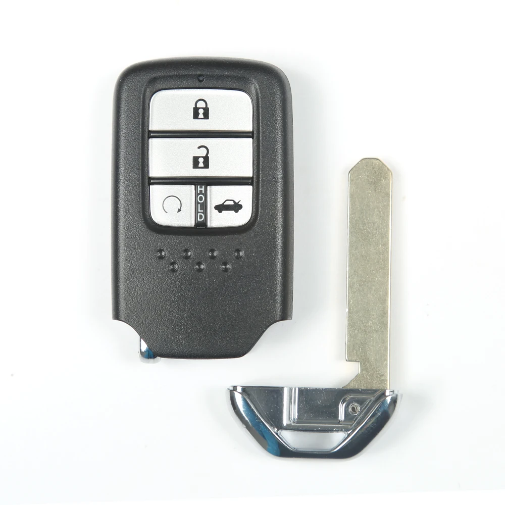 Lockartist 4 кнопки 433 MHz Smart Key интеллигентая(ый) Пульт дистанционного управления Управление для Honda New Civic