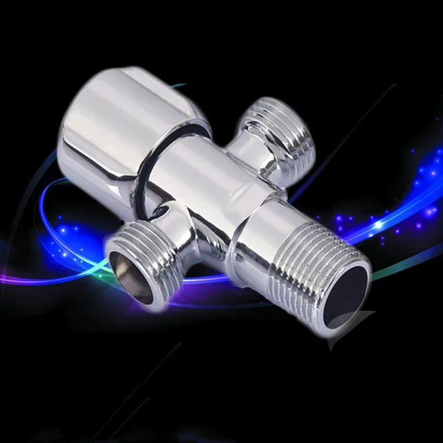 Bathroom Accessories Triangle Three way Angle Valve Toilet Bidet
