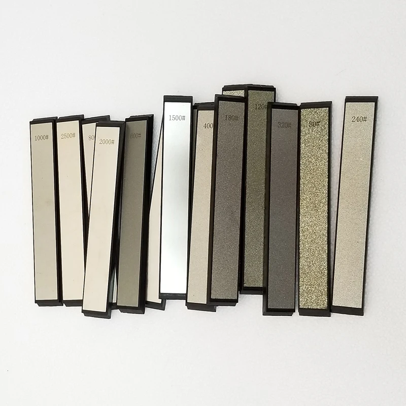 

multi grit 80 240 600 1000 2000 3000 grit diamond sharpening stones knife sharpener grinding tools