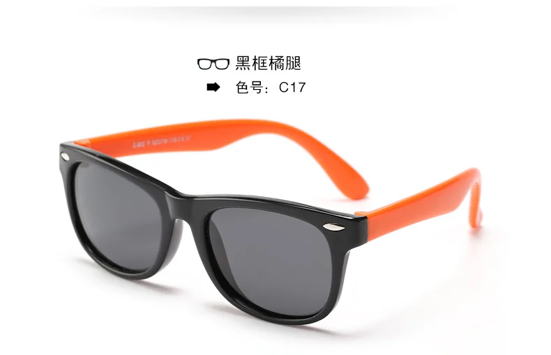 Детские солнцезащитные очки, новые детские поляризованные солнцезащитные очки, модные детские солнцезащитные очки с кошачьим глазом, UV400