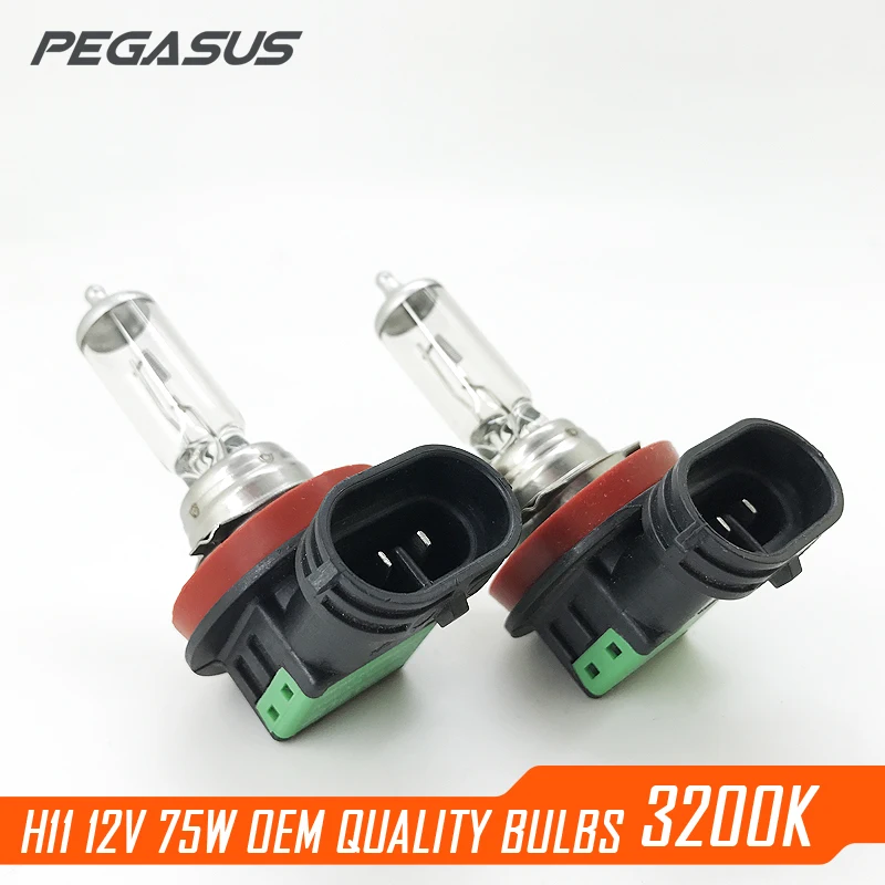 2 шт. автомобильные галогенные лампы 12 В 75 Вт 3200 к|halogen headlight bulbs|headlight bulbbulb 12v |