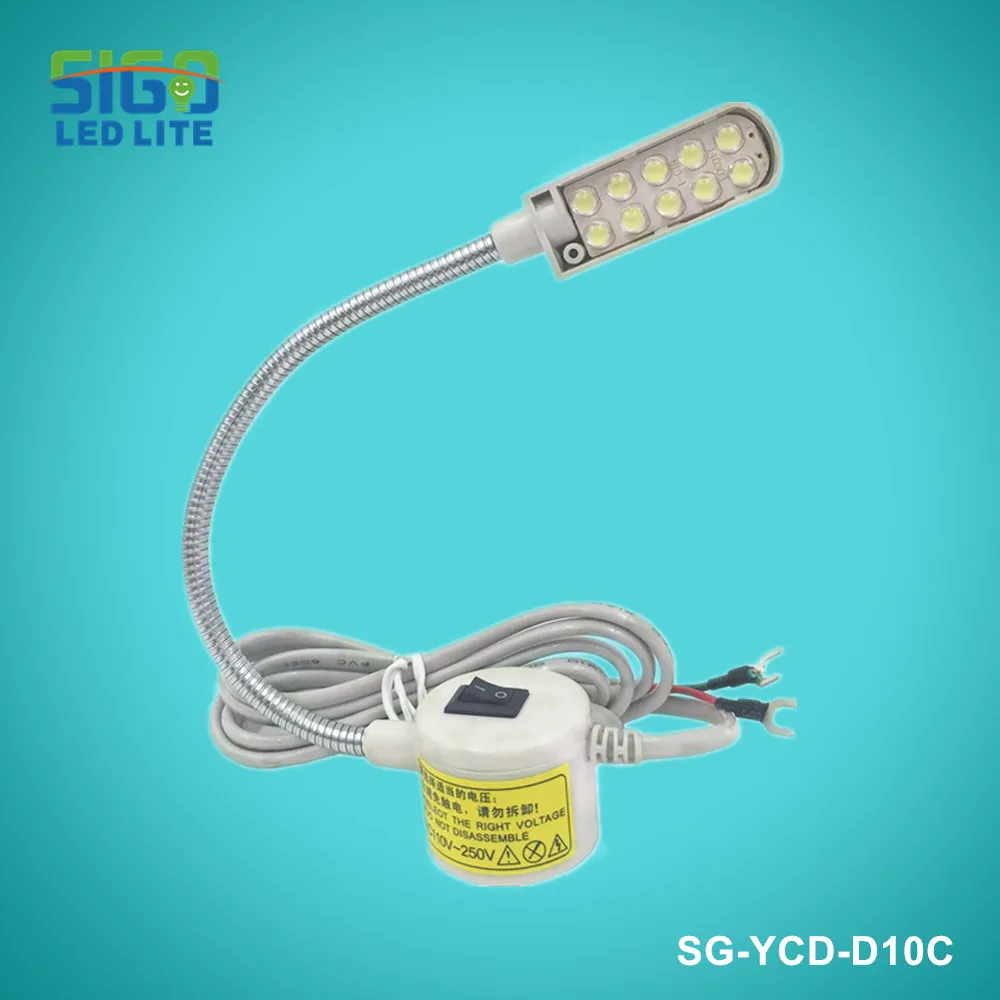 

Free shipping High quality 10 years factory D10C Magnetic Mounting Base LED Industrial Sewing Machine Lamp or Home Working