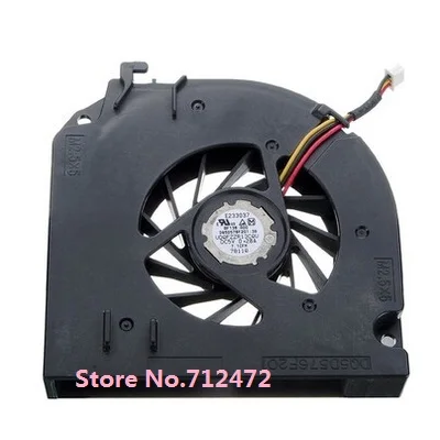 SSEA вентилятор процессора для Dell Latitude D531 D820 D830 Precision M65 P/N: 0NP865 NP865 MCF-C16BM05 DFB551305MC0T GB0507PGV1-A