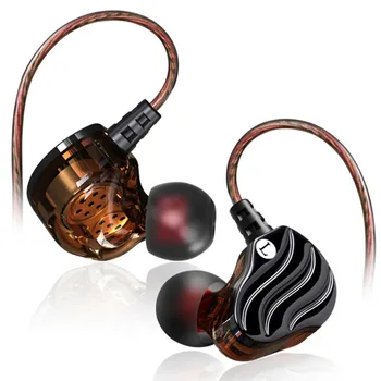 

NEW 4 Speakers Earbuds Running Sports In Ear EarphonesHD Bass Sounds earphone with microphne for ios Android mobile phone