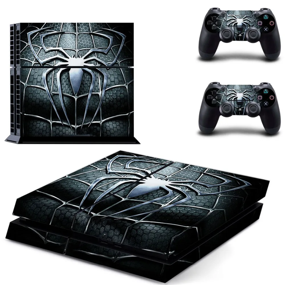 Spider Man PS4 Full Skin Sticker Faceplates for Sony playstation 4