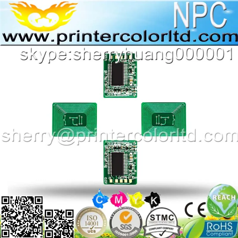 

C9655) compatible toner cartridge reset chip for OKI C9655 C 9655 43837132 43837136 22.5K 22K pages BKCMY free shipping