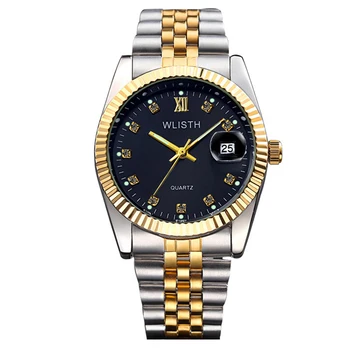

Men's Watch Relogio Masculino Top Brand Luxury Diamond Business Watch Man Quartz Wrist Watches Men Hour Male Clock Montre Homme