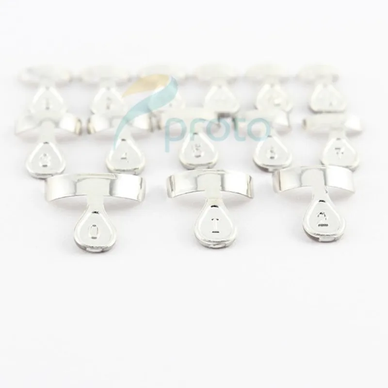 

Makartt 140 Medium Silver French Nail Art Wrap Tips Professional Salon Manicure Perfect French Nails SKU:A0285