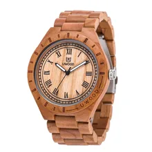Retro Styles Cherry Wood Watches Men’s Luxury Top Brand Design Clock Women Watch Natural Sandal Wooden Wristwatches Relogio
