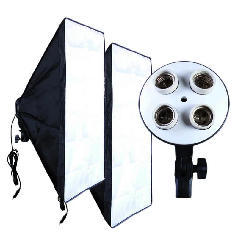 Фототехническое оборудование для фотостудии софтбокс комплект видео четыре-закрытые лампы держатель светильник ing+ 50x70 см софтбокс+ 2 м светильник стенд фотобокс