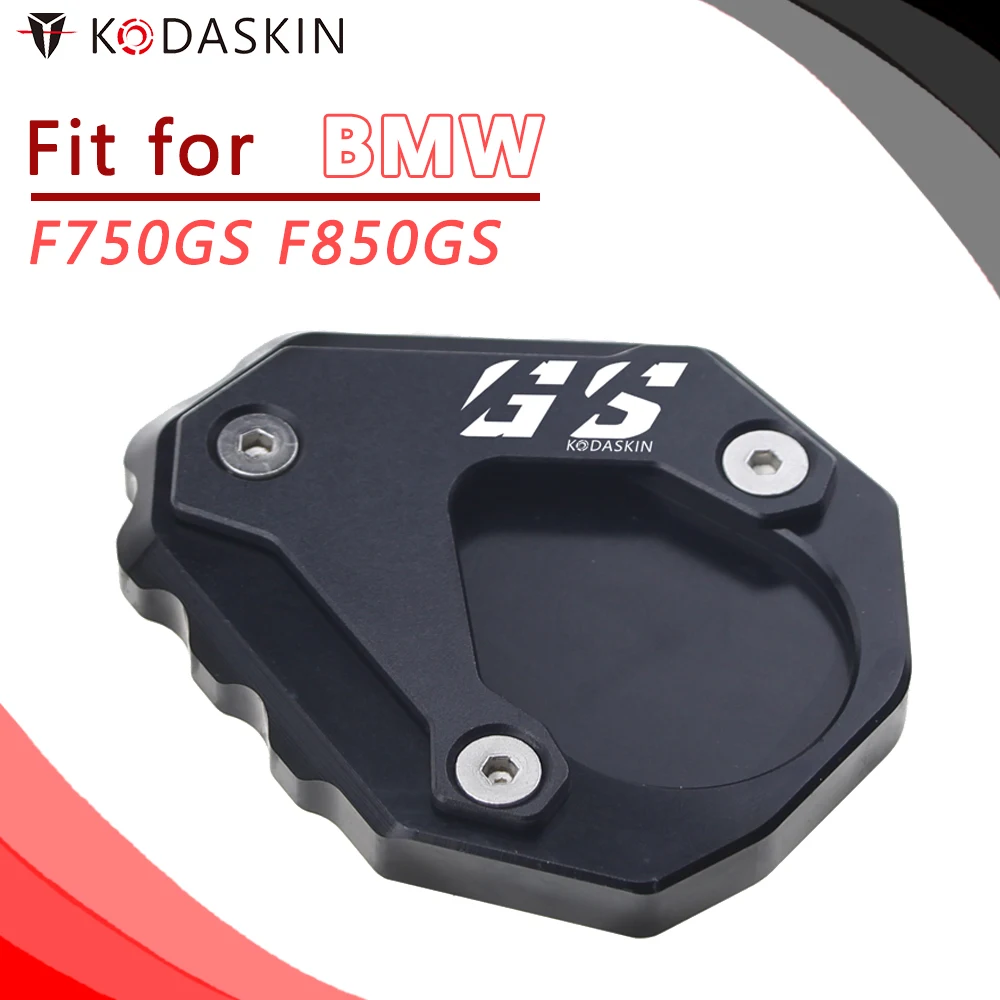 

KODASKIN Motorcycle CNC Aluminum Side Stand Enlarge for BMW F750GS F850GS