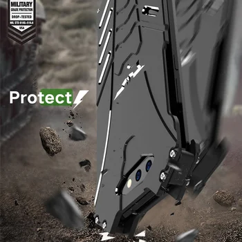 

For Xiaomi Black Shark 2 Case R-JUST Batman Luxury Aluminium Metal Case For Xiaomi Black Shark BlackShark 2 Phone Cover Coque