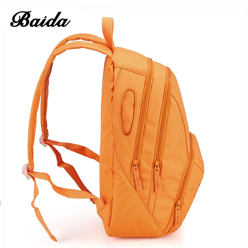 De las mujeres de la moda Mochila sólido breve viaje Mochila para los adolescentes chica chico BAIDA de alta calidad bolsa de la escuela De las mujeres de la moda Mochila sólido breve viaje Mochila para los adolescentes chica chico BAIDA de alta calidad bolsa de la escuela