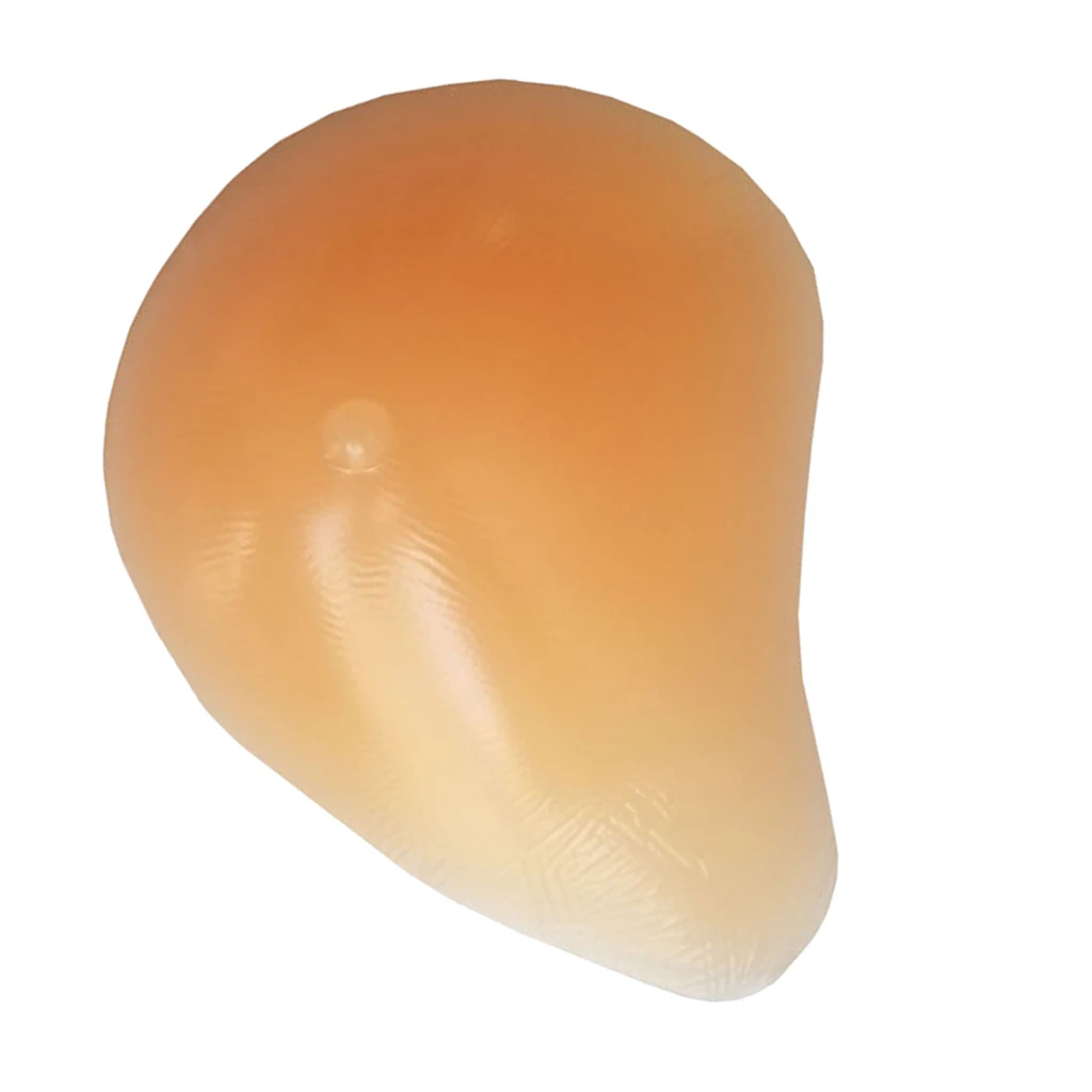 False Boobs Enhancer Crossdresser Smooth Silicone Breast Forms Bra Pads Inserts for Postop Mestectomy Cross Dresser Transvestite