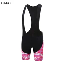 Teleyi Для женщин велосипед Вело-шорты Ropa Ciclismo оригинальные летние велосипед Шорты для женщин для верховой езды Велосипедный Спорт Шорты для женщин велосипед 3D Мягкий Coolmax Pad