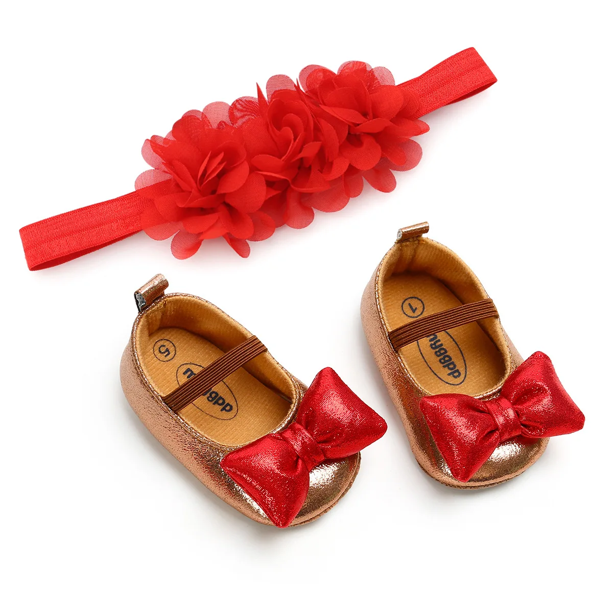 

Newborn Baby Girl Flower Sneakers Toddler Cotton Bling Bow Christening Shoes Infant Little Girls Princess Sequin Leather Shoes