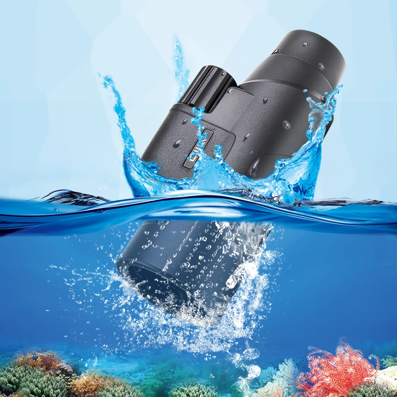 Minha Visão hd Binóculos Telescópio Monocular à Prova d' Água Preta Rei Professial Handheld Monocular Telescópio Caça Profissional 23 Telescópio e binóculos