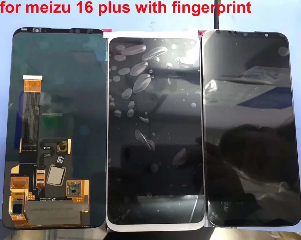 

Amoled Supor Screen For Meizu 16 Plus for meizu m16 plus LCD Display+Touch Screen Digitizer Assembly Replacement