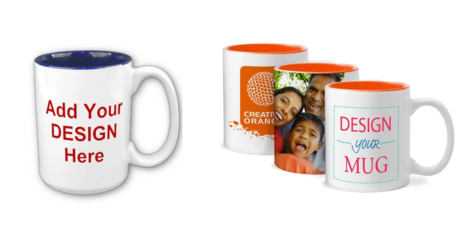 design your own mugs custom logo printed cup thermo caneca