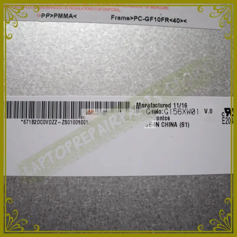 ο  Ʈ 15.6 LCD г G156XW01 V0 LCD ȭ ÷ 30  1366*768 Ȯ