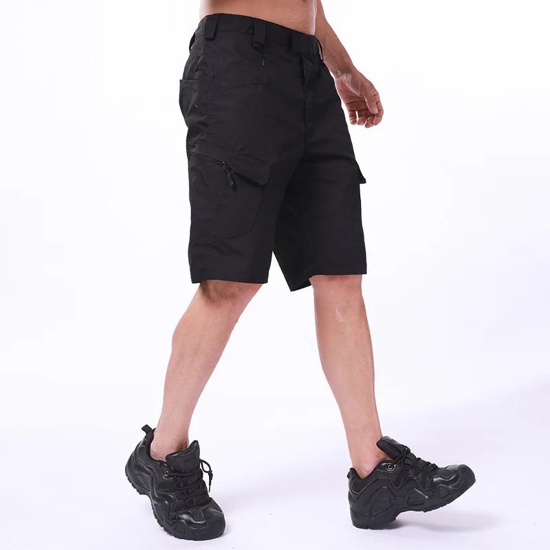 Летние рип-стоп тактические шорты милитари для мужчин армейский Пейнтбол Мульти Карманы камуфляж карго Свободные повседневные шорты