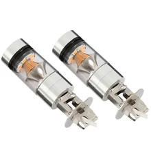 

H3 20smd 12V 100W Car LED Fog Light Bulbs White for Turn Signal Brake DRL Fogs Lights Universal Car Led Lights