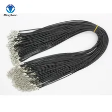 MINGXUAN 10 шт. 45 см Длина Макси ожерелье колье Diy 9 цветов цепи Подвески фурнитура шнур 1,5 мм