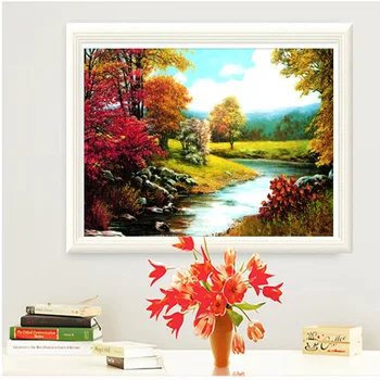 

5D DIY Diamond Painting Round Decor"two Palm red Hearts love "Diamond Embroidery Mosaic Rhinestones Pattern Cross Stitch