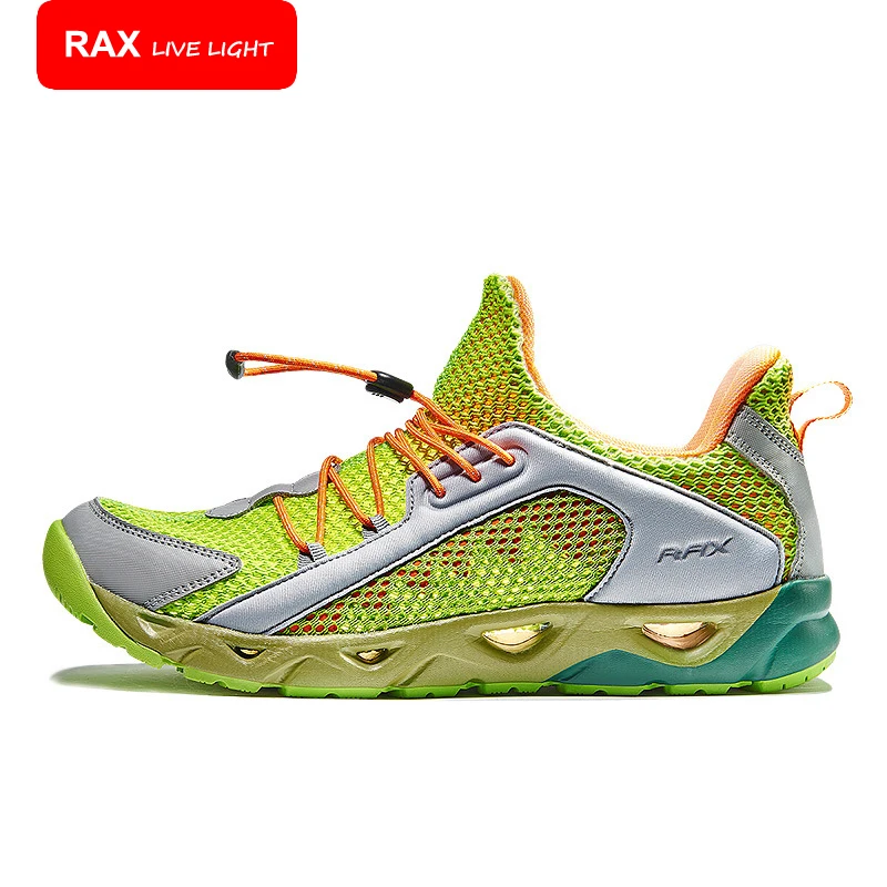 ФОТО RAX comfortable breathable mesh shoes Super Light running shoes women sneakers super cool flats Couples sports shoes 62-5C356