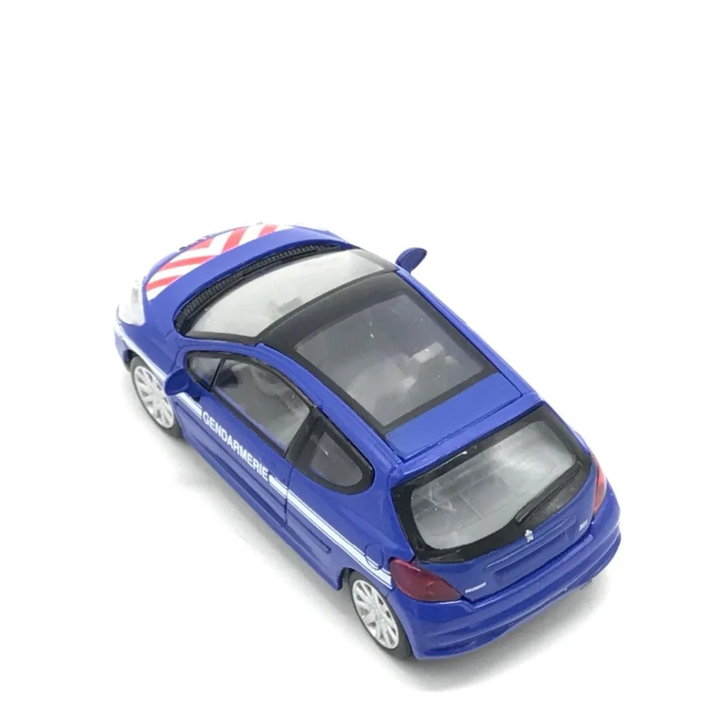 Высокая Имитация peugeot 207 модель 1:43 сплав автомобиля игрушки металлические отливки Коллекция игрушечных автомобилей